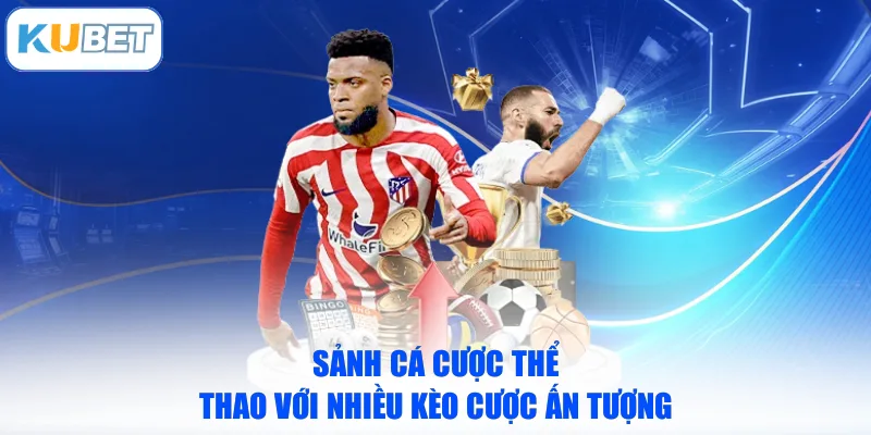 Sảnh cá cược thể thao với nhiều kèo cược ấn tượng